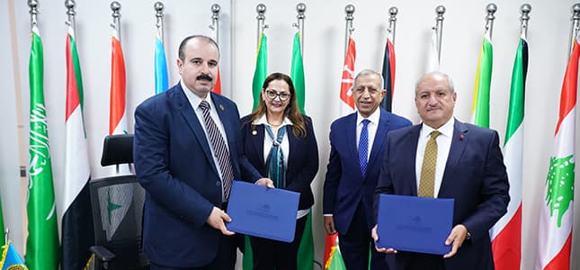 بروتوكول تعاون مشترك بين هيئة الرقابة الصحية والأكاديمية العربية للعلوم والتكنولوجيا والنقل البحري
